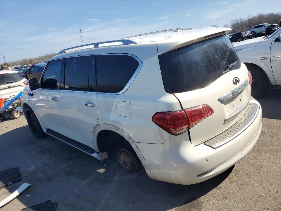 2012 Infiniti Qx56 VIN JN8AZ2NE3C9019365 COPART salvage auction — SIDE, Id - Salvage Certificate Of Title, sold $1,950 on 2026-07-09 (photo 2)
