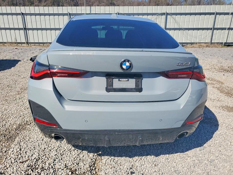 2022 BMW VIN WBA63AV0XNFM41622 COPART salvage auction — FRONT END, Ms - Cert Of Title-Salvaged, sold $300 on 2026-07-29 (photo 6)
