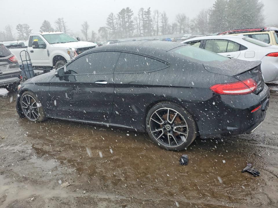 2021 Mercedes-benz C-klasse VIN W1KWJ8DB8MG067045 COPART salvage auction — FRONT END, Md - Cert Of Salvage > 75% Damage, sold $11,900 on 2026-07-13 (photo 2)