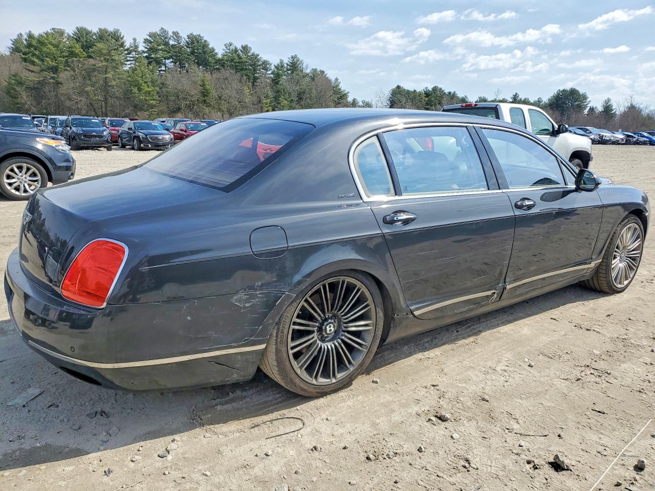 2013 Bentley Continental VIN SCBBP9ZA4DC081659 COPART salvage auction — Side, MA - CERT OF TITLE-RECONSTRCTD COLL, sold $13,300 on 2026-05-29 (photo 3)