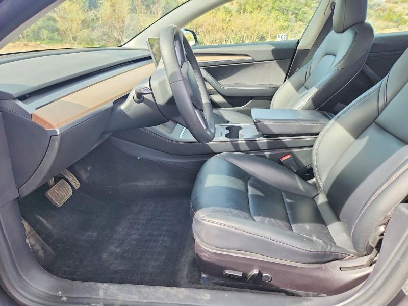 2021 Tesla Model 3 VIN 5YJ3E1EB7MF065630 COPART salvage auction — SIDE, Ca - Salvage Certificate, sold $5,800 on 2026-07-30 (photo 7)