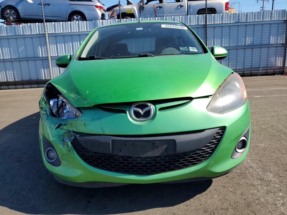 2012 Mazda 2 VIN JM1DE1LZ5C0139239 COPART salvage auction — FRONT END, Id - Salvage Certificate Of Title, sold $900 on 2026-07-06 (photo 5)