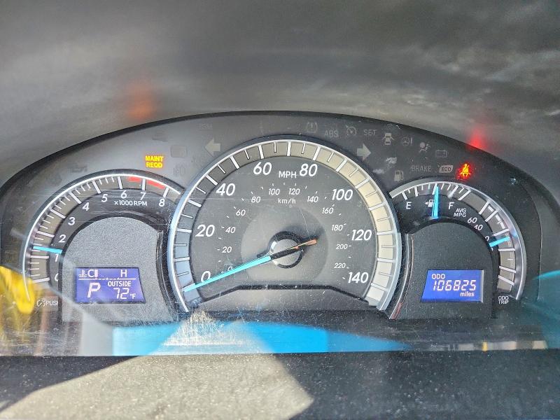 2014 Toyota Camry VIN 4T1BF1FK6EU772424 COPART salvage auction — REAR END, Salvage Title, sold $3,350 on 2026-07-09 (photo 9)