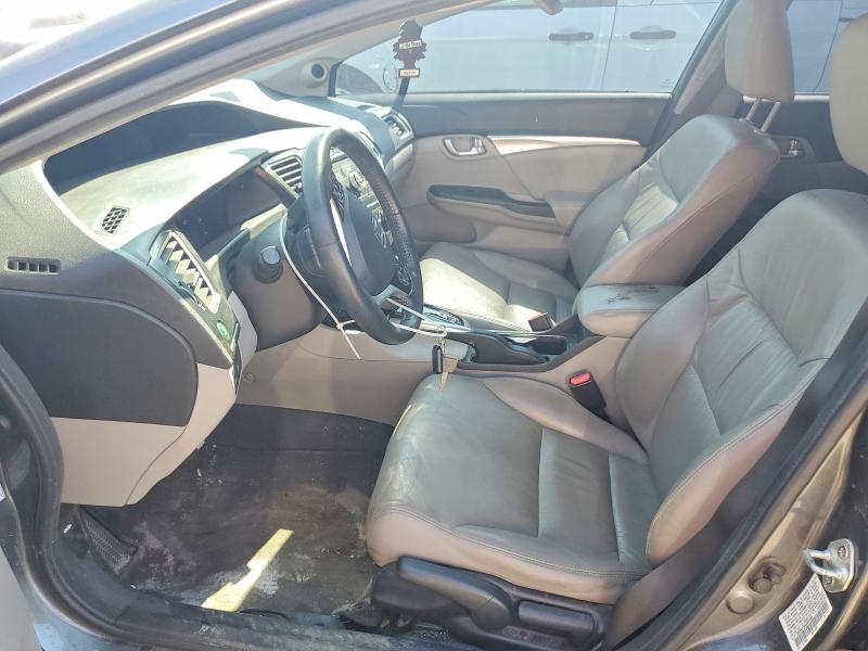 2013 Honda Civic VIN 19XFB4F30DE003409 COPART salvage auction — SIDE, Il - Salvage Certificate, sold $800 on 2026-07-09 (photo 7)