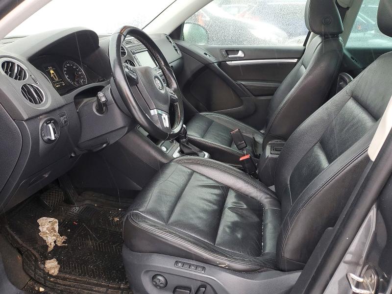 2015 Volkswagen Tiguan VIN WVGJV7AX2FW521927 COPART salvage auction — FRONT END, Qc - Gravement Accidente, sold $150 on 2026-07-21 (photo 7)