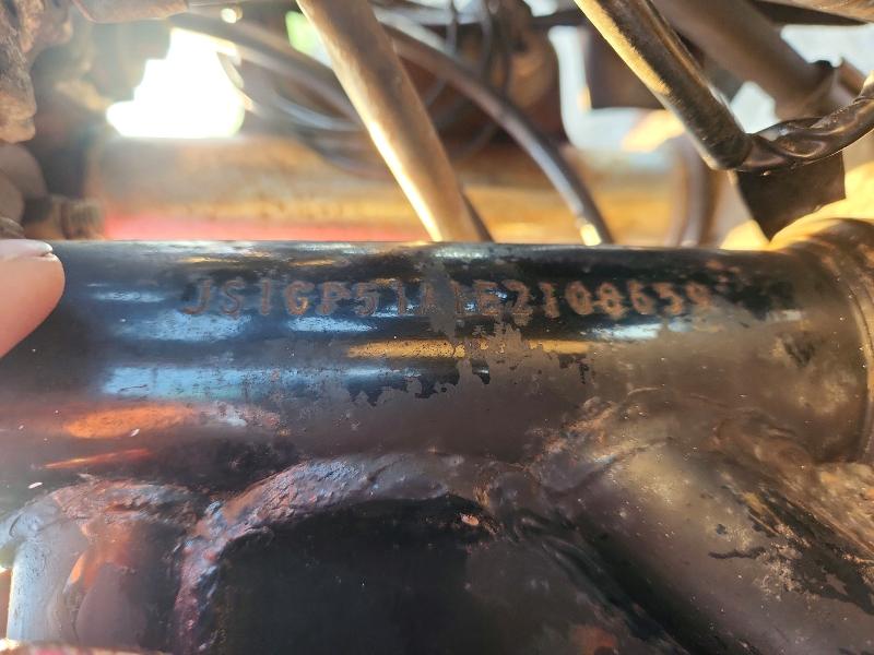 1984 Suzuki Gz VIN JS1GP51A1E2100659 COPART salvage auction — MINOR DENT/SCRATCHES, FL - CERTIFICATE OF TITLE, sold $1,000 on 2026-07-27 (photo 8)