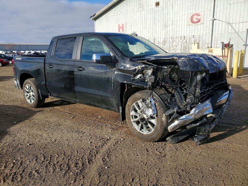 2026 Chevrolet Silverado VIN 1GCPKKEK0TZ233049 COPART salvage auction — FRONT END, Mi - Cert Of Title-Salvage Vehicle, sold $11,300 on 2026-07-29 (photo 4)