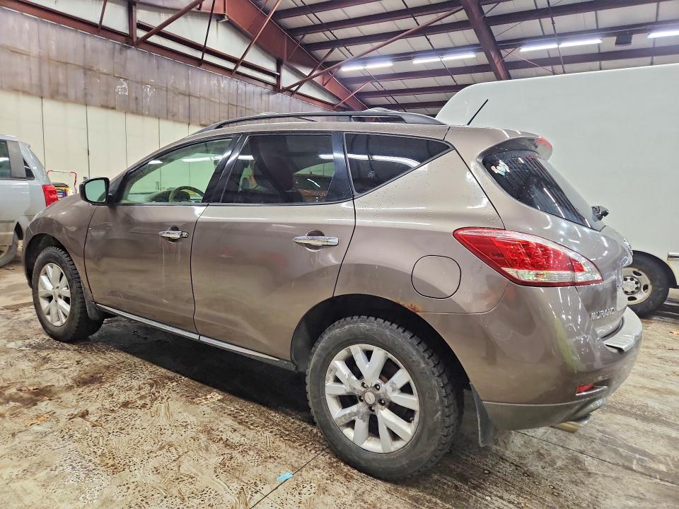 2011 Nissan Murano VIN JN8AZ1MW2BW183629 COPART salvage auction — SIDE, VT - CERTIFICATE OF TITLE, sold $1,500 on 2026-07-31 (photo 2)