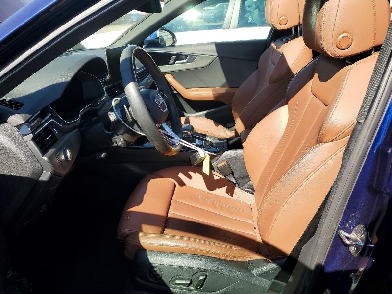 2021 Audi A4 VIN WAUEAAF48MN011773 COPART salvage auction — ROOF, Id - Salvage Certificate Of Title, sold $8,300 on 2026-07-27 (photo 7)