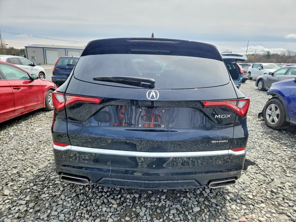2024 Acura Mdx VIN 5J8YE1H43RL032200 COPART salvage auction — SIDE, Ma - Cert Of Title-Salvage, sold $14,600 on 2026-07-09 (photo 6)