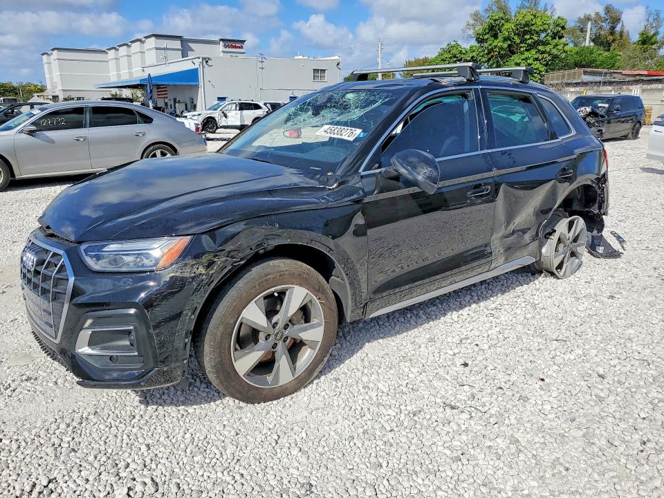 2023 Audi Q5 VIN WA1ABAFY4P2116800 COPART salvage auction — ROLLOVER, Salvage Title, sold $1,700 on 2026-08-11 (photo 1)
