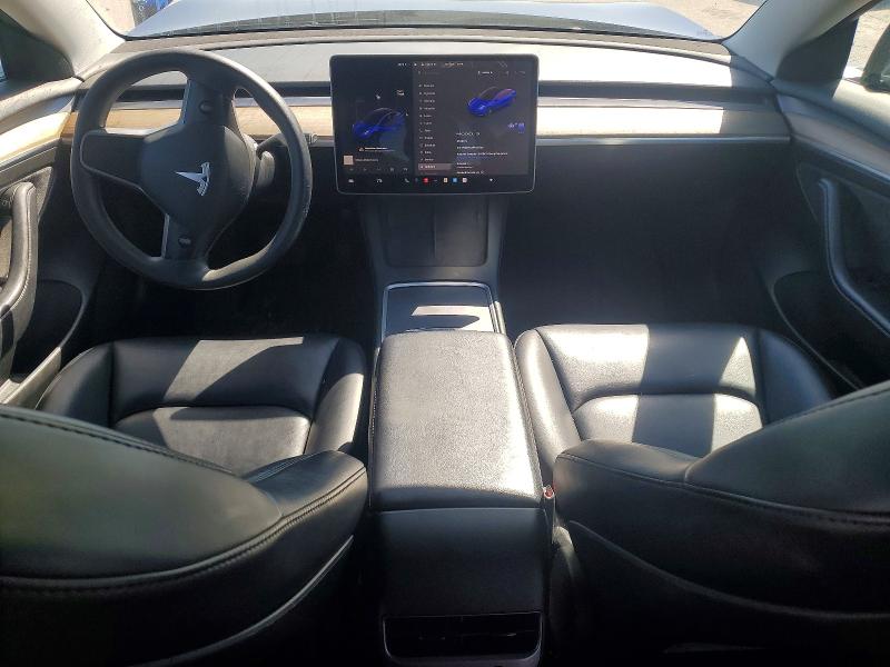 2023 Tesla Model 3 VIN 5YJ3E1EA3PF435709 COPART salvage auction — FRONT END, Salvage Title, sold $7,600 on 2026-07-29 (photo 8)