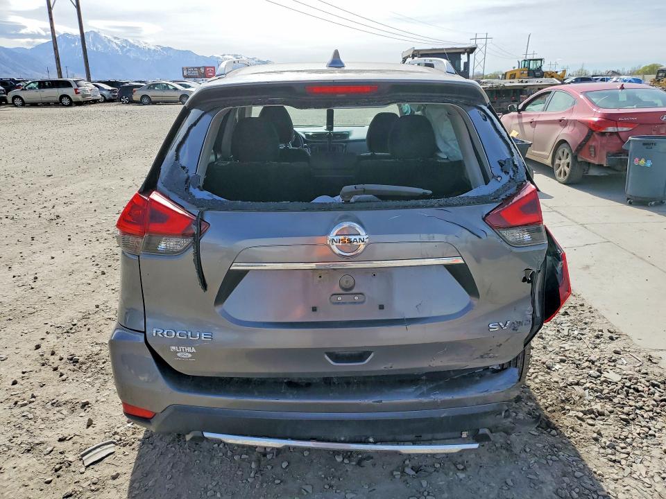 2018 Nissan Rogue VIN KNMAT2MVXJP525847 COPART salvage auction — REAR END, Ut - Salvage Certificate, sold $675 on 2026-07-27 (photo 6)
