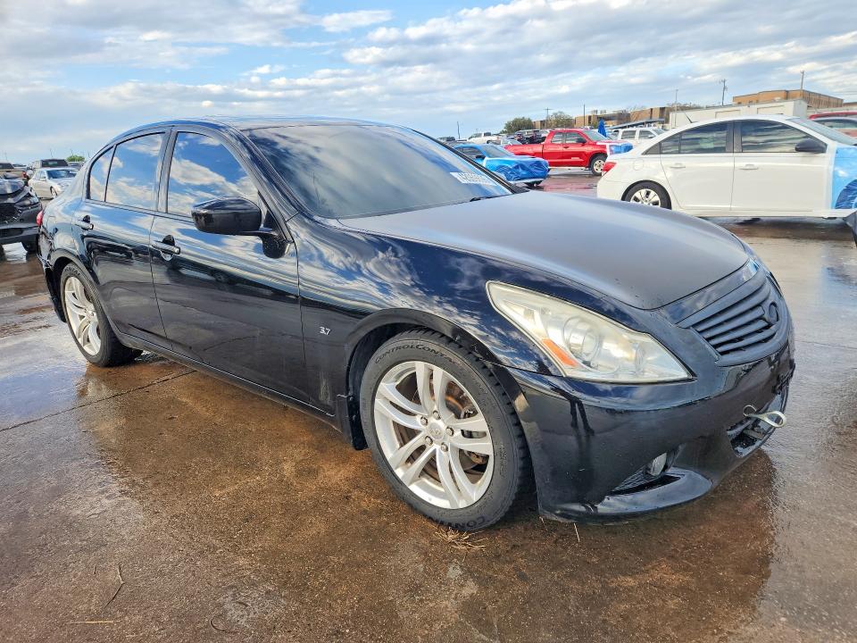 2015 Infiniti Q40 VIN JN1CV6AP6FM500441 COPART salvage auction — REAR END, Tx - Salvage Vehicle Title, sold $1,100 on 2026-07-09 (photo 4)