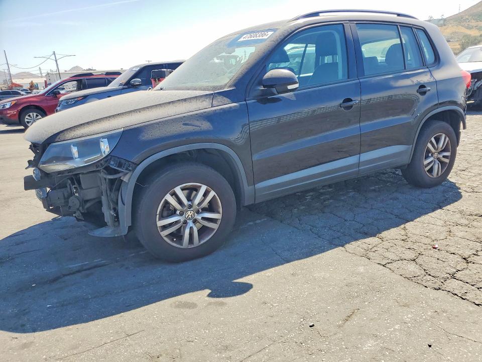 2016 Volkswagen VIN WVGBV7AX8GW606759 COPART salvage auction — FRONT END, Salvage Title, sold $3,050 on 2026-07-23 (photo 1)