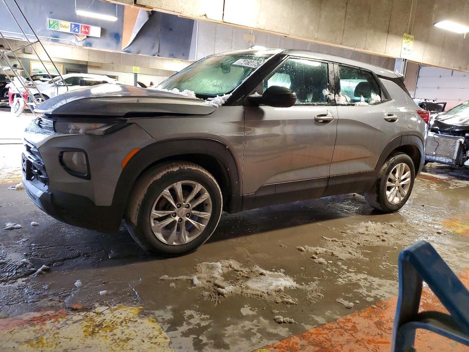 2023 Chevrolet Trailblazer VIN KL79MMS28PB193737 COPART salvage auction — FRONT END, In - Bill Of Sale - Parts Only, sold $2,450 on 2026-07-31 (photo 1)