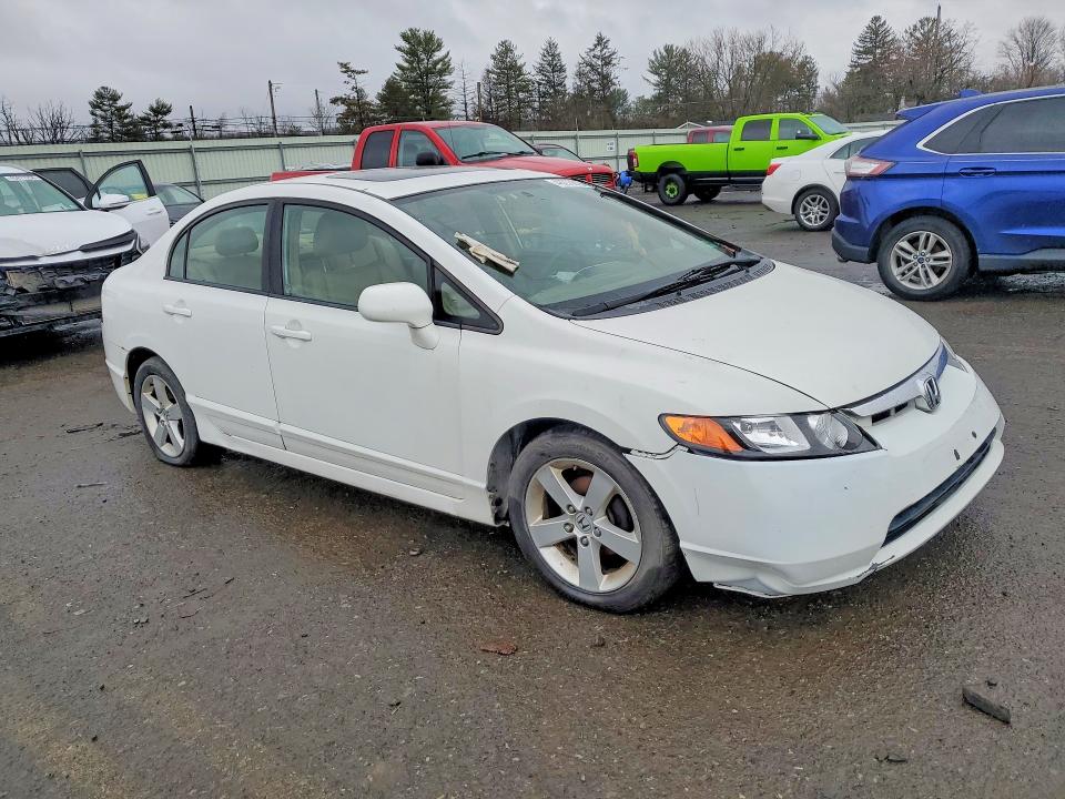 2008 Honda Civic VIN 2HGFA15908H516260 COPART salvage auction — FRONT END, Pa - Cert Of Salvage-R=Reconstructe (P), sold $500 on 2026-07-02 (photo 4)