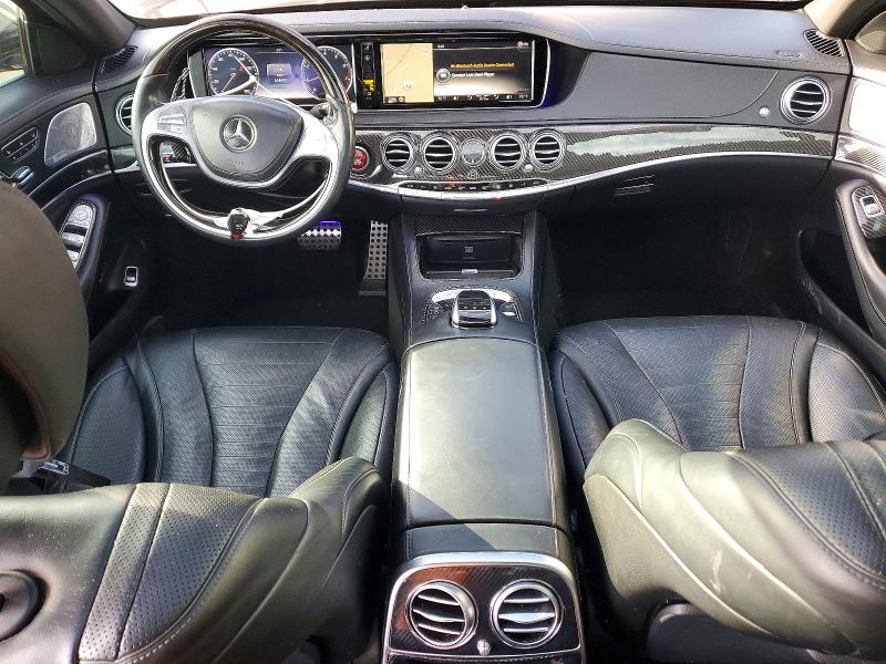 2015 Mercedes-benz S-klasse VIN WDDUG8CB0FA093393 COPART salvage auction — VANDALISM, Fl - Cert Of Title Slvg Rebuildable, sold $6,800 on 2026-07-07 (photo 8)