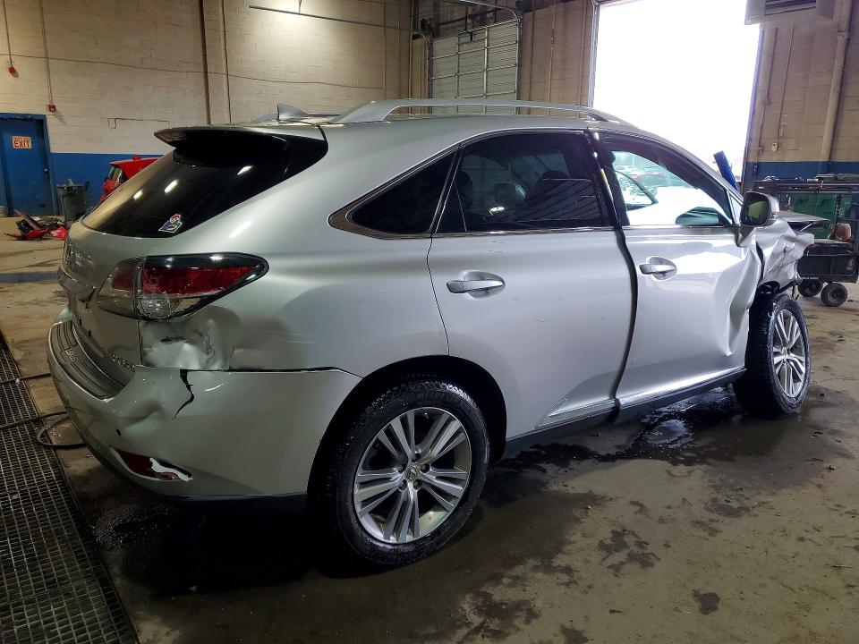 2015 Lexus Rx VIN 2T2BK1BA1FC274123 COPART salvage auction — FRONT END, MI - CERTIFICATE OF TITLE, sold $2,400 on 2026-07-10 (photo 3)