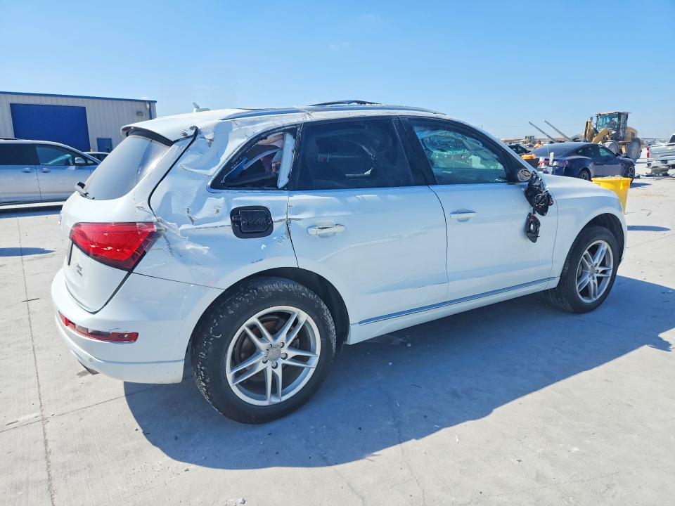 2016 Audi Q5 VIN WA1L2AFP7GA096404 COPART salvage auction — ROLLOVER, TX, sold $925 on 2026-08-07 (photo 3)