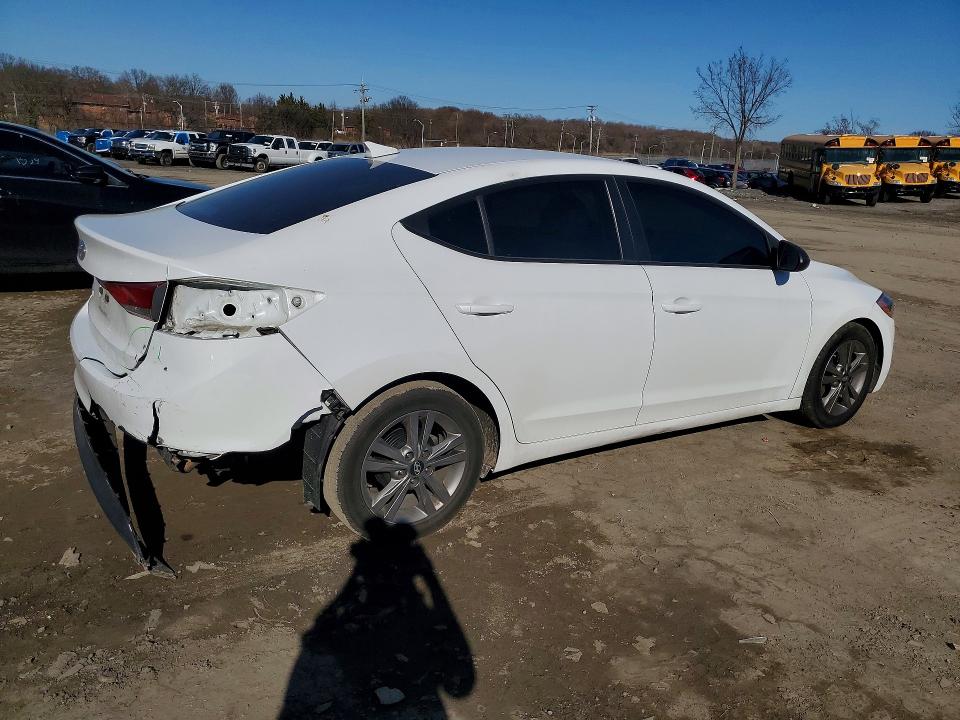 2017 Hyundai Elantra VIN 5NPD84LF1HH120499 COPART salvage auction — REAR END, Md - Cert Of Salvage > 75% Damage, sold $2,200 on 2026-07-23 (photo 3)