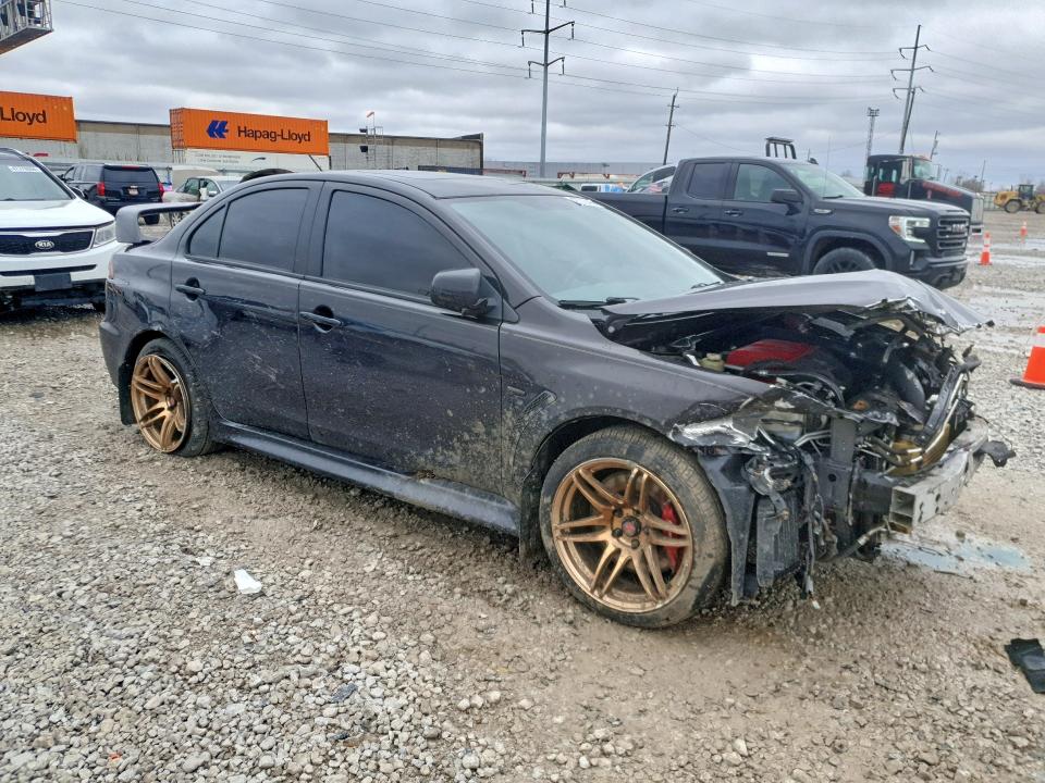 2012 Mitsubishi Lancer evolution VIN JA32W8FV3CU008436 COPART salvage auction — FRONT END, OH - CERT OF TITLE-SALVAGE, sold $6,200 on 2026-07-07 (photo 4)