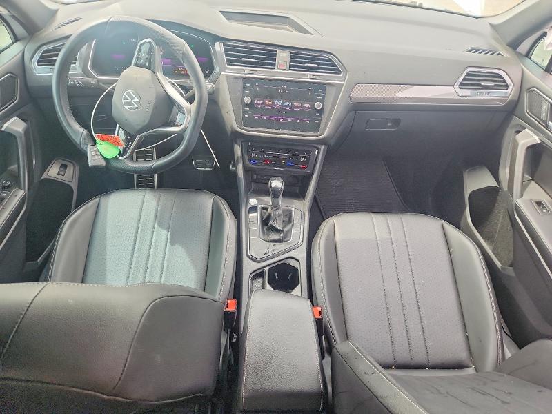 2022 Volkswagen Tiguan VIN 3VVCB7AX1NM022199 COPART salvage auction — REAR END, Ca - Salvage Certificate, sold $7,700 on 2026-07-02 (photo 8)