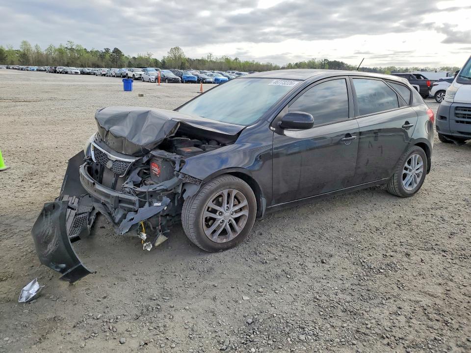 2012 Kia Forte VIN KNAFU5A21C5595568 COPART salvage auction — FRONT END, Nc - Salvage Certificate Of Title, sold $250 on 2026-07-06 (photo 1)