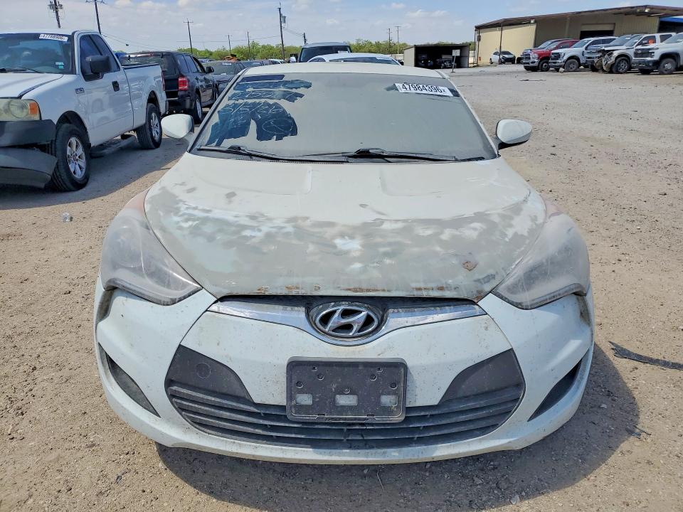 2016 Hyundai Veloster VIN KMHTC6AD7GU275517 COPART salvage auction — REAR END, Tx - Salvage Vehicle Title, sold $175 on 2026-07-09 (photo 5)