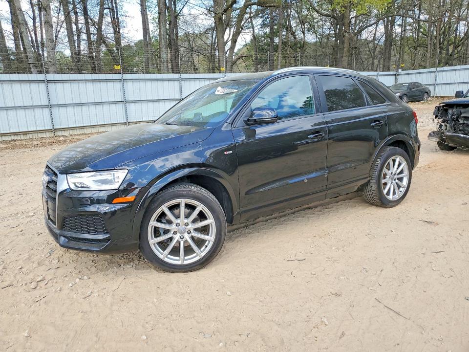 2018 Audi Q3 VIN WA1BCCFS5JR034016 COPART salvage auction — FRONT END, Ga - Cert Of Title-Salvage, sold $3,700 on 2026-07-24 (photo 1)