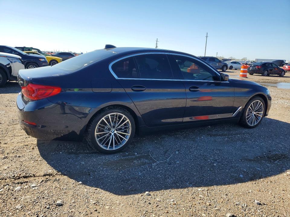 2020 BMW 5er VIN WBAJR7C0XLBP96342 COPART salvage auction — FRONT END, Tx - Certificate Of Title, sold $8,400 on 2026-07-09 (photo 3)