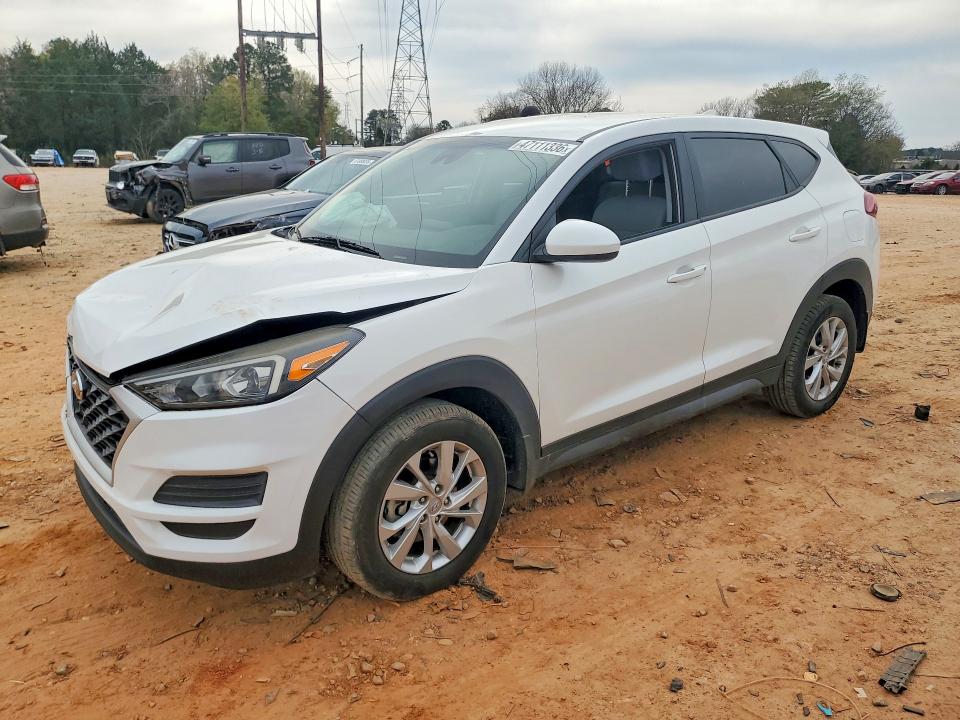 2020 Hyundai Tucson VIN KM8J23A4XLU131527 COPART salvage auction — FRONT END, Nc - Salvage Certificate Of Title, sold $3,800 on 2026-07-27 (photo 1)
