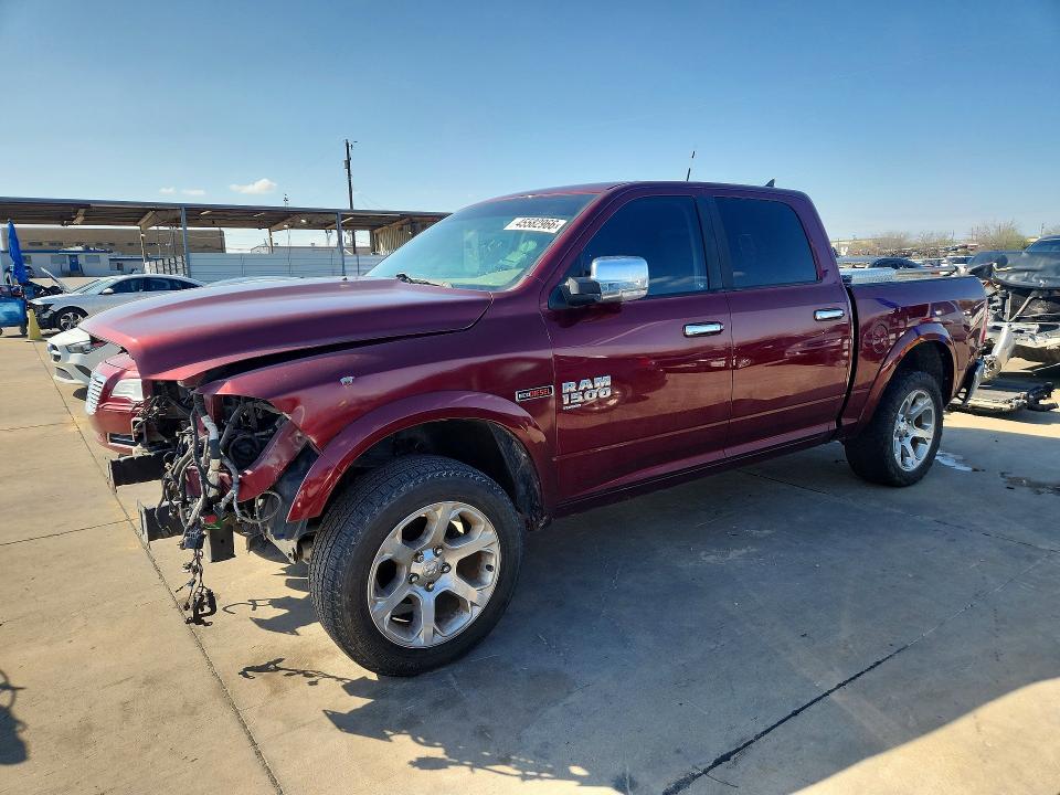 2018 Ram 1500 VIN 1C6RR7NM3JS231991 COPART salvage auction — REAR END, Tx - Certificate Of Title, sold $6,200 on 2026-07-09 (photo 1)