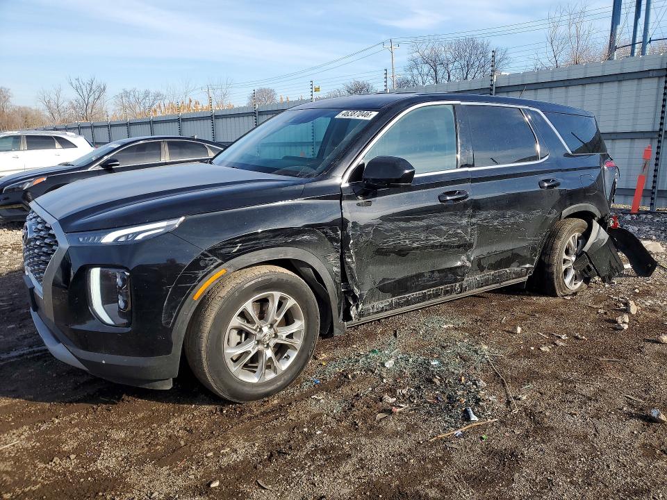 2021 Hyundai Palisade VIN KM8R1DHE0MU273462 COPART salvage auction — SIDE, IL - SALVAGE CERTIFICATE, sold $6,500 on 2026-07-24 (photo 1)