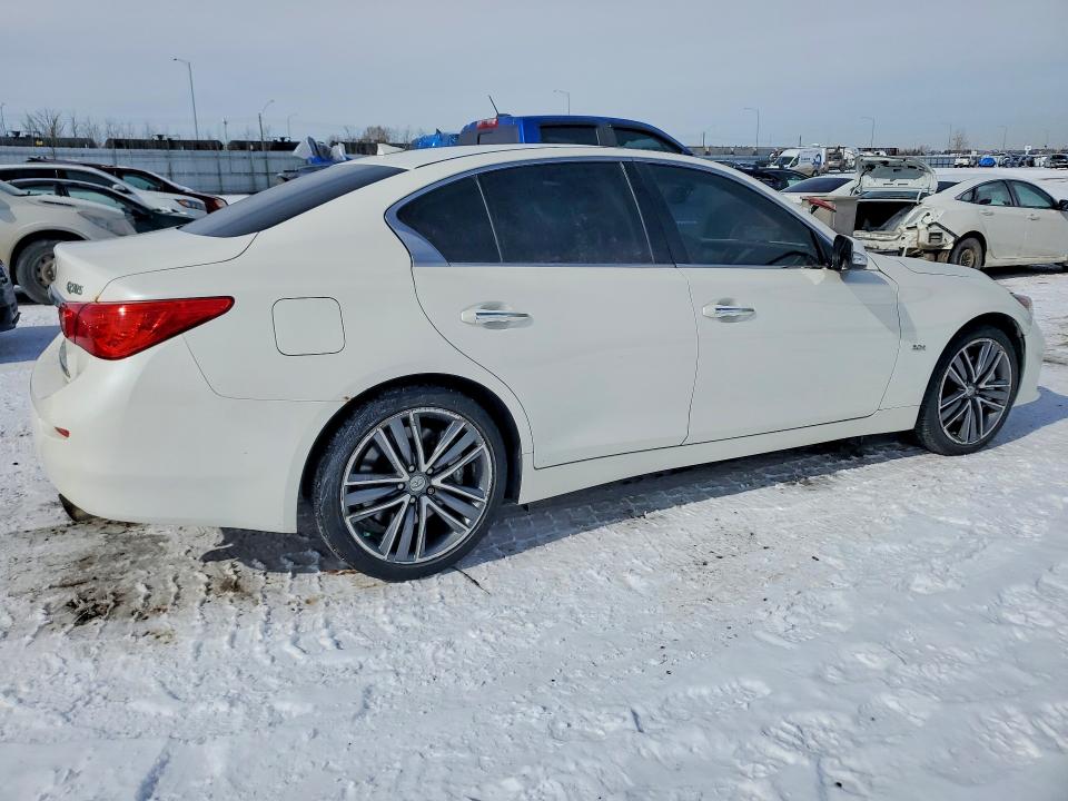 2017 Infiniti VIN JN1EV7AR0HM833625 COPART salvage auction — FRONT END, Salvage Title, sold $2,950 on 2026-08-27 (photo 3)
