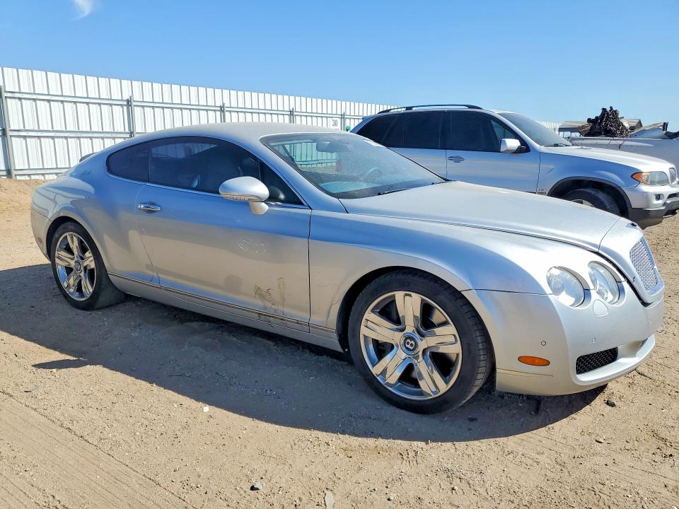 2007 Bentley Continental VIN SCBCR73W67C050411 COPART salvage auction — SIDE, Ca - Salvage Certificate, sold $7,000 on 2026-07-20 (photo 4)