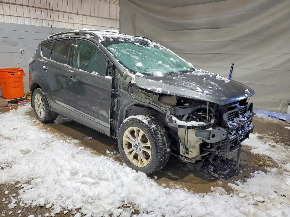 2018 Ford Escape VIN 1FMCU9HD9JUA59566 COPART salvage auction — FRONT END, NH - CERT OF TITLE-SALVAGE, sold $1,100 on 2026-07-02 (photo 4)
