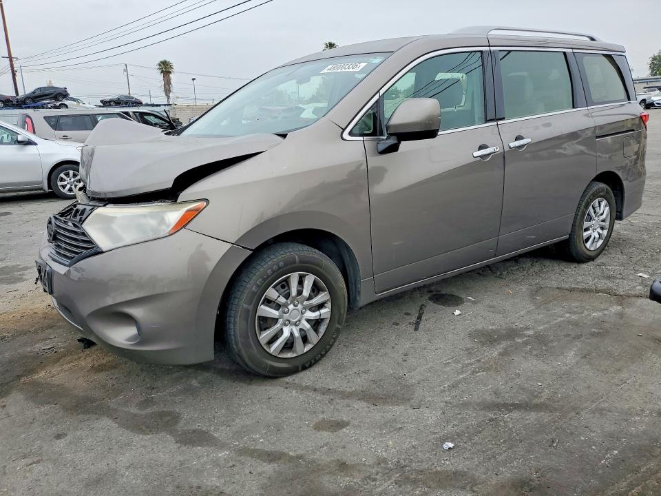 2015 Nissan Quest VIN JN8AE2KP9F9122991 — COPART salvage auction photo