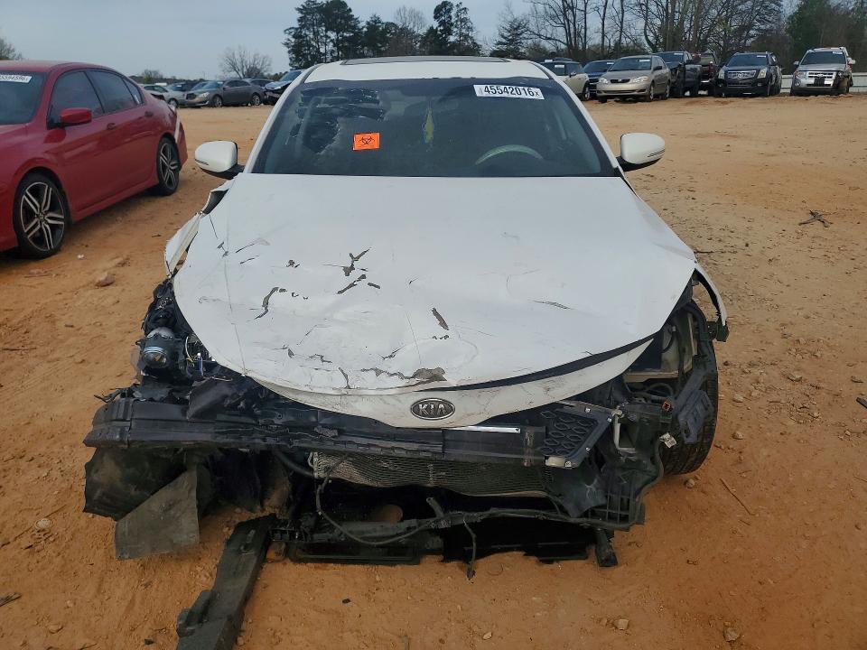 2011 Kia Optima VIN KNAGM4A70B5106750 COPART salvage auction — FRONT END, Nc - Salvage Certificate Of Title, sold $250 on 2026-07-06 (photo 5)