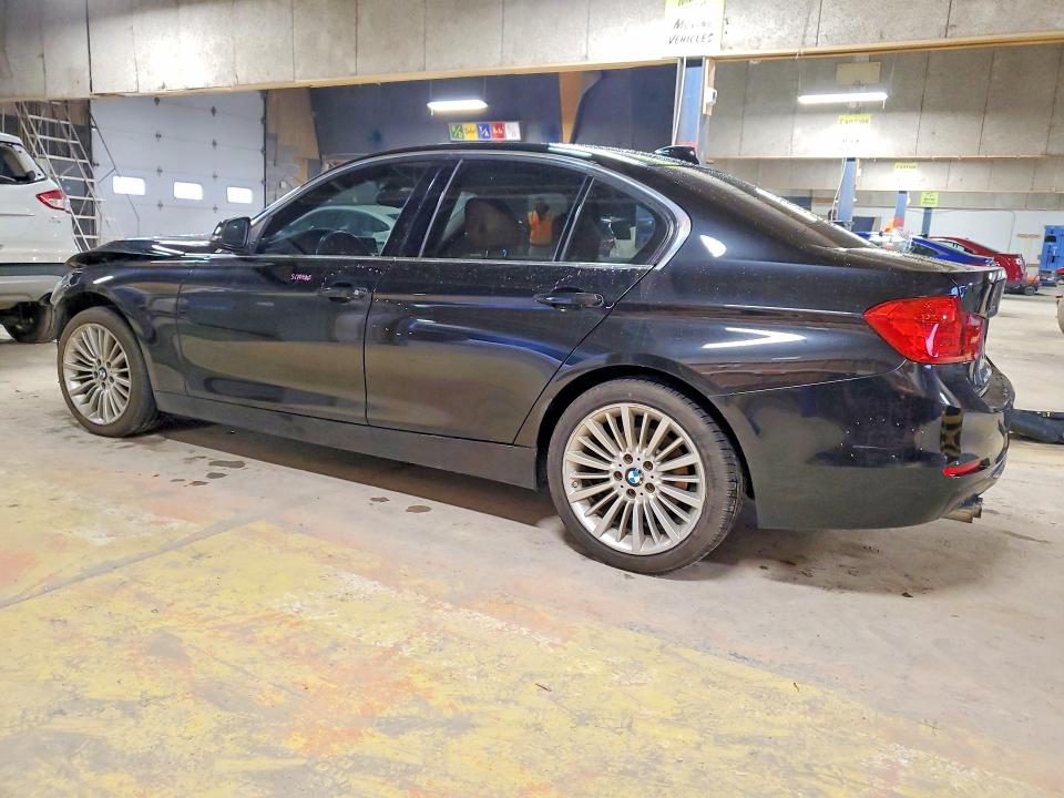 2014 BMW 3er VIN WBA3B5G54ENS07827 COPART salvage auction — FRONT END, In - Cert Of Title-Salvage Title, sold $850 on 2026-08-07 (photo 2)