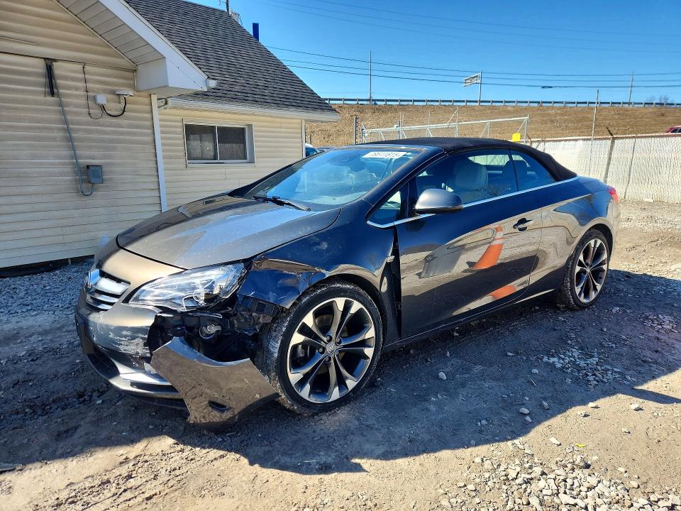 2016 Buick Cascada VIN W04WT3N57GG106898 COPART salvage auction — FRONT END, Oh - Cert Of Title-Salvage, sold $1,400 on 2026-07-22 (photo 1)