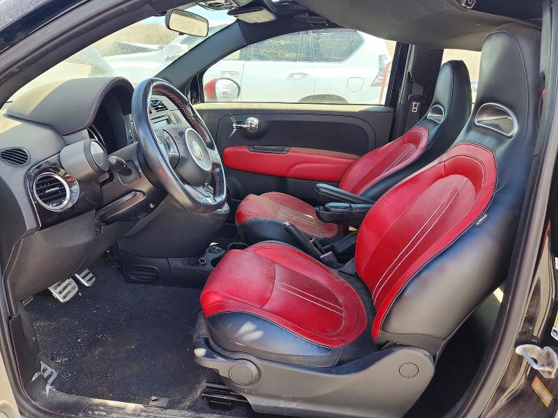 2015 Fiat 500 VIN 3C3CFFJH3FT550621 COPART salvage auction — ROOF, Salvage Title, sold $975 on 2026-08-12 (photo 7)