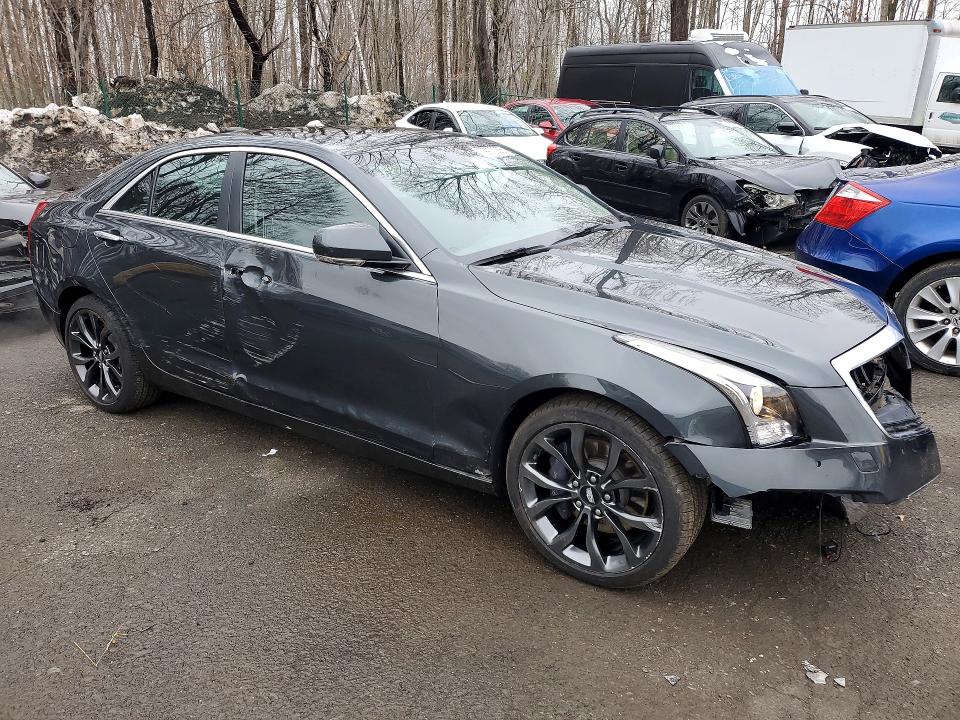 2018 Cadillac Ats VIN 1G6AF5RX4J0184394 COPART salvage auction — FRONT END, Salvage Title, sold $2,600 on 2026-07-09 (photo 4)