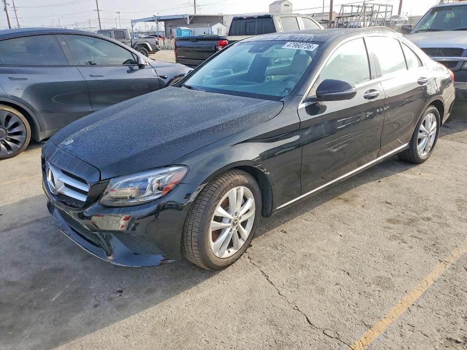 2020 Mercedes-benz C-klasse VIN W1KWF8DB0LR579922 — COPART salvage auction photo