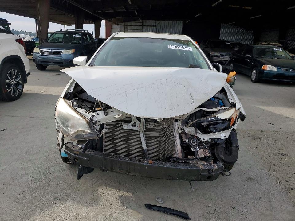 2016 Toyota Corolla VIN 5YFBPRHE2GP404474 COPART salvage auction — FRONT END, Ca - Salvage Certificate, sold $1,650 on 2026-07-23 (photo 5)