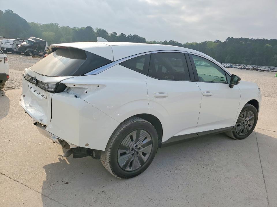 2025 Nissan Murano VIN 5N1AZ3CS1SC134425 COPART salvage auction — REAR END, Ms - Cert Of Title-Salvaged, sold $19,200 on 2026-07-17 (photo 3)