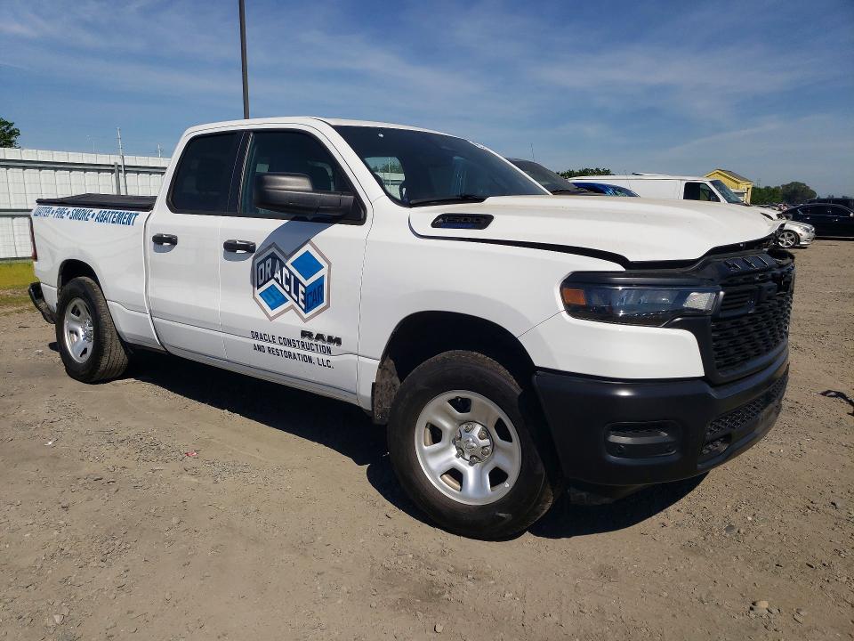 2025 Ram 1500 VIN 1C6SRECGXSN569875 COPART salvage auction — ALL OVER, Ca - Salvage Certificate, sold $4,850 on 2026-07-21 (photo 4)