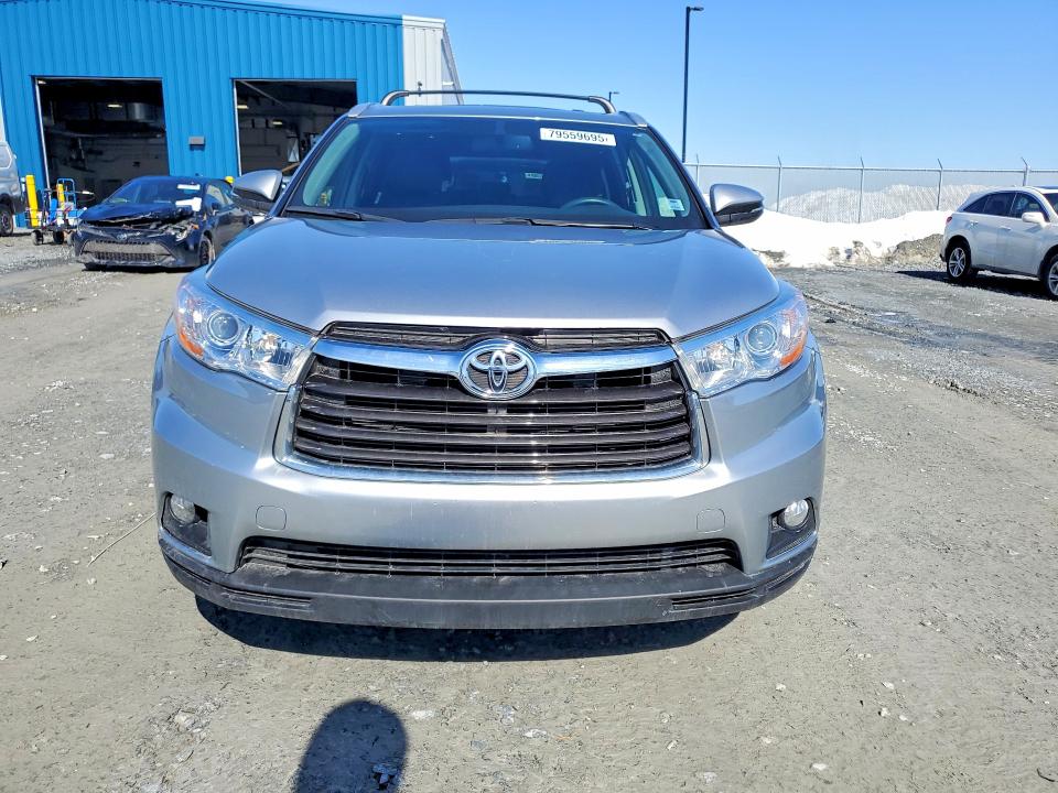 2016 Toyota Highlander VIN 5TDJKRFH2GS502483 COPART salvage auction — REAR END, NS - SALVAGE TITLE, sold $5,200 on 2026-07-23 (photo 5)