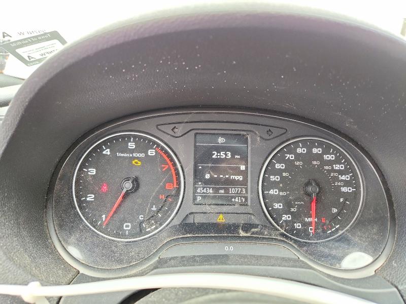 2015 Audi A3 VIN WAUBFGFF3F1011845 COPART salvage auction — FRONT END, Ct - Cert Of Title-Salvage, sold $2,600 on 2026-07-31 (photo 9)