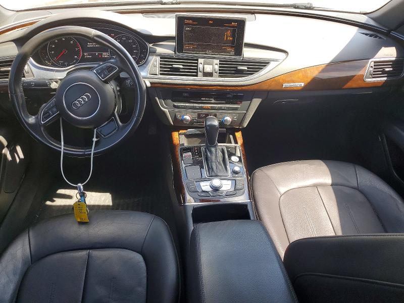 2016 Audi A7 VIN WAUWGAFC5GN096229 COPART salvage auction — WATER/FLOOD, Sc - Cert Of Title-Salvage Water, sold $4,150 on 2026-07-06 (photo 8)